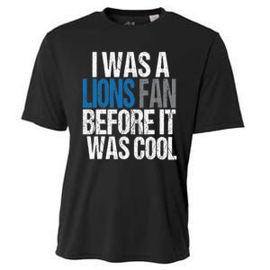 Lions Fan Before It Was Cool Lions Gear Cooling Performance Crew T-Shirt