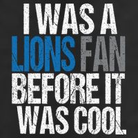 Lions Fan Before It Was Cool Lions Gear Adult Drive Performance Visor