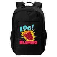Log From Blammo Ren And Stimpy Funny Daily Commute Backpack
