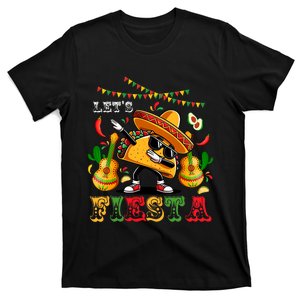 LetS Fiesta Cinco De Mayo Dabbing Taco T-Shirt