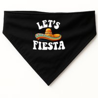 Lets Fiesta Cinco De Mayo USA-Made Doggie Bandana