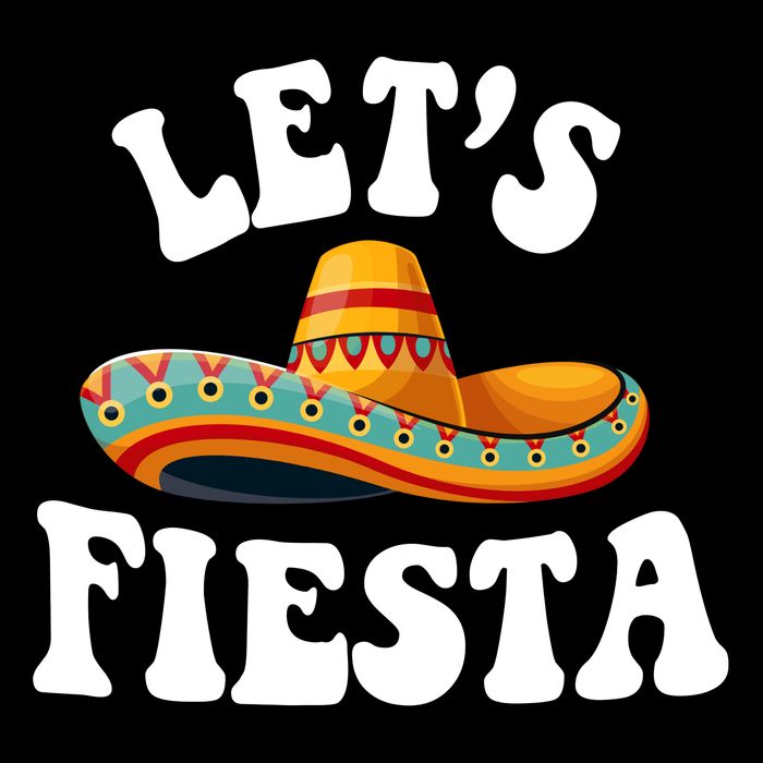 Lets Fiesta Cinco De Mayo USA-Made Doggie Bandana