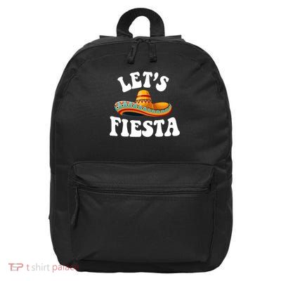 Lets Fiesta Cinco De Mayo 16 in Basic Backpack