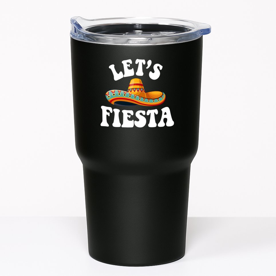Lets Fiesta Cinco De Mayo Tumbler