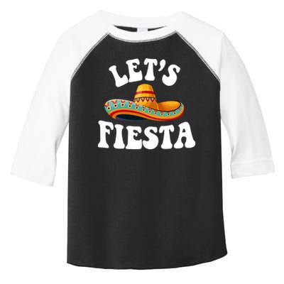 Lets Fiesta Cinco De Mayo Toddler Fine Jersey T-Shirt