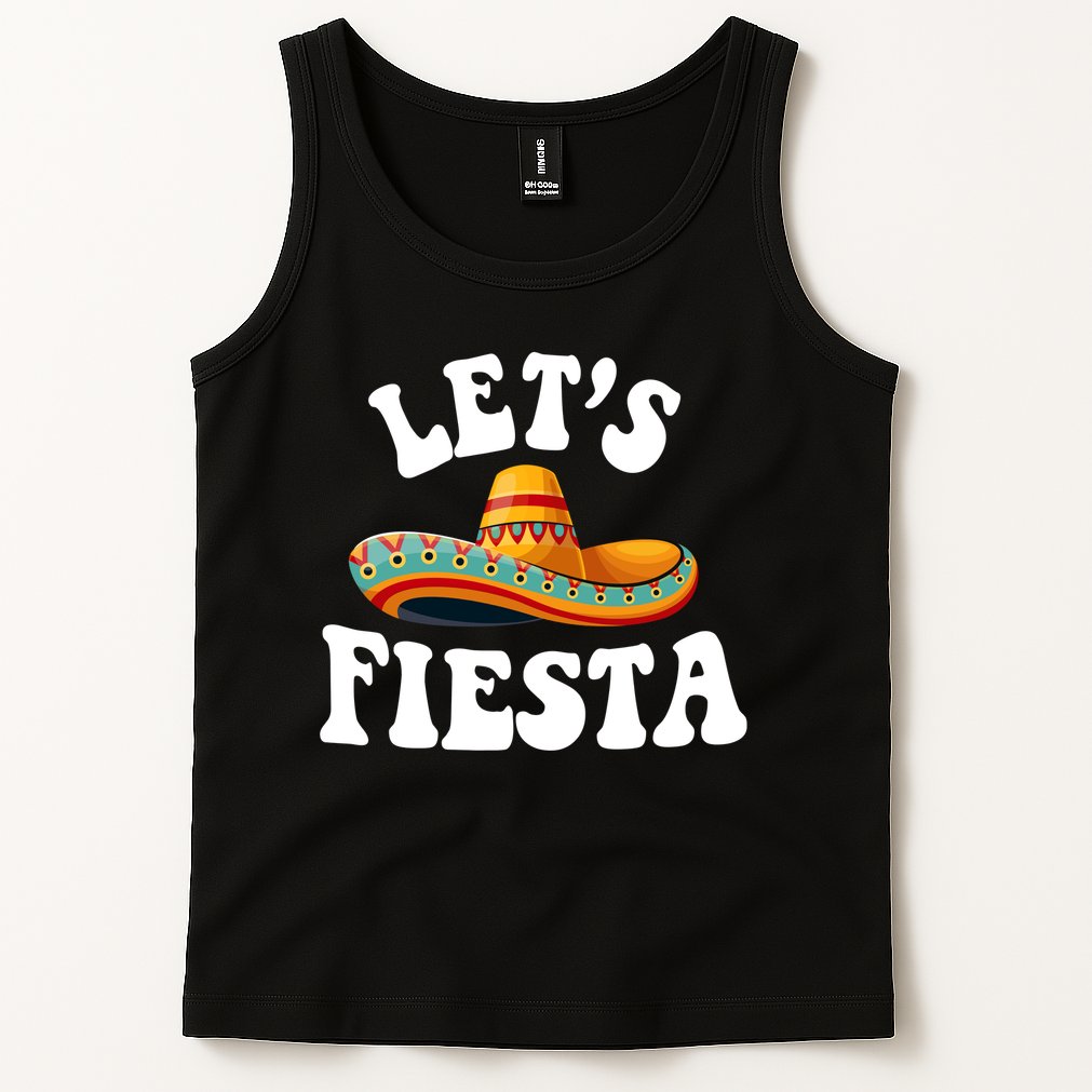 Lets Fiesta Cinco De Mayo Tank Top