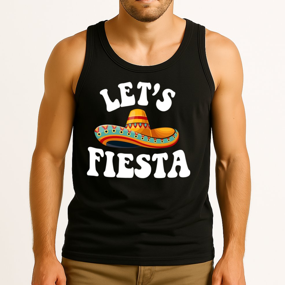 Lets Fiesta Cinco De Mayo Tank Top