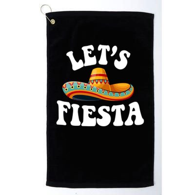 Lets Fiesta Cinco De Mayo Golf Towel