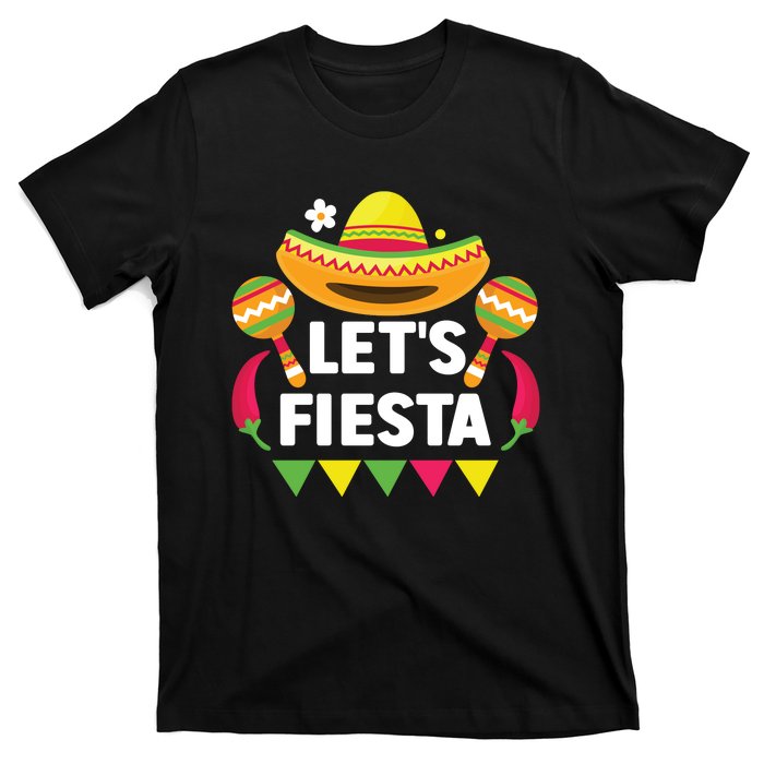 LetS Fiesta Cinco De Mayo Celebration T-Shirt