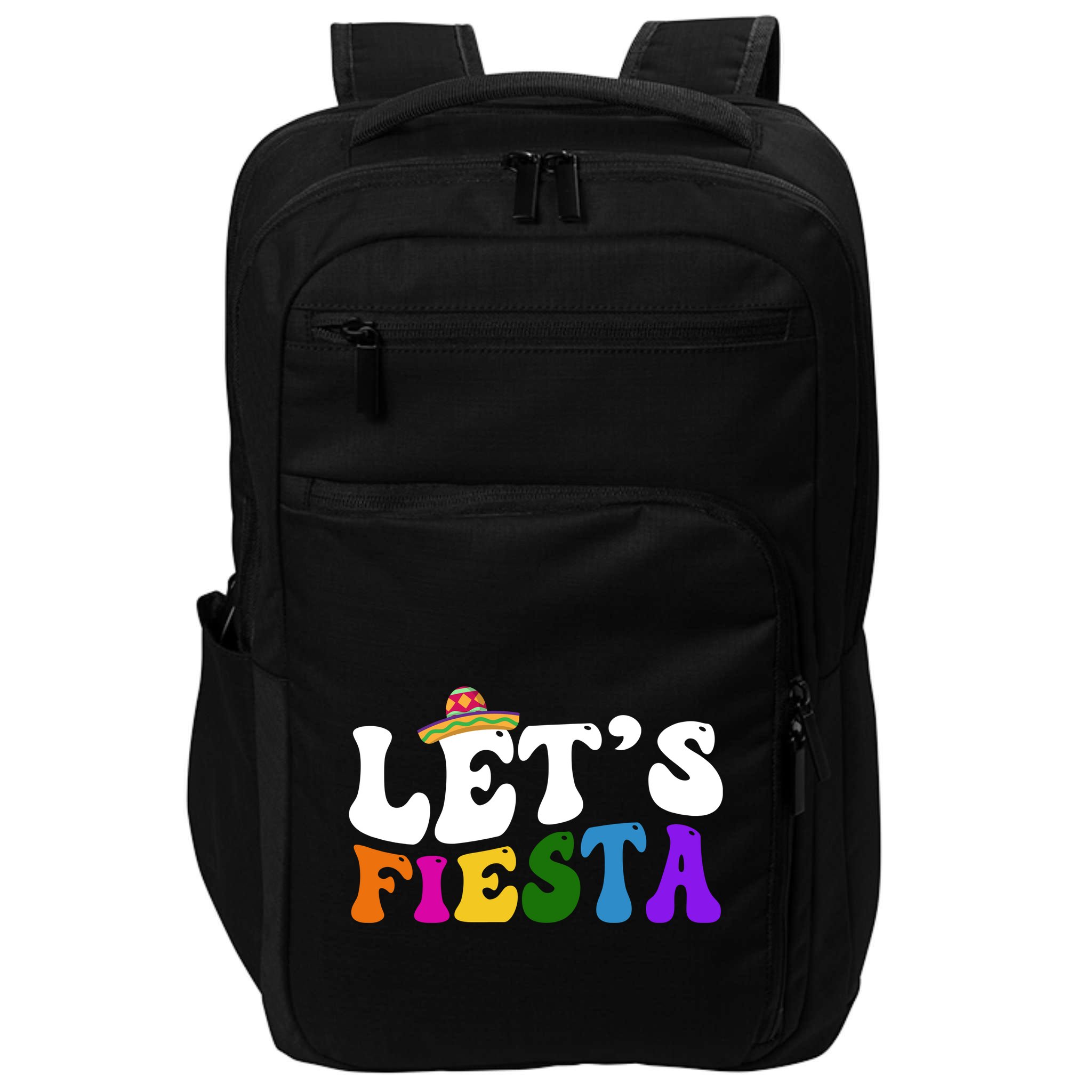 Lets Fiesta Cinco De Mayo Impact Tech Backpack