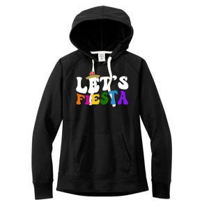 Lets Fiesta Cinco De Mayo Women's Fleece Hoodie