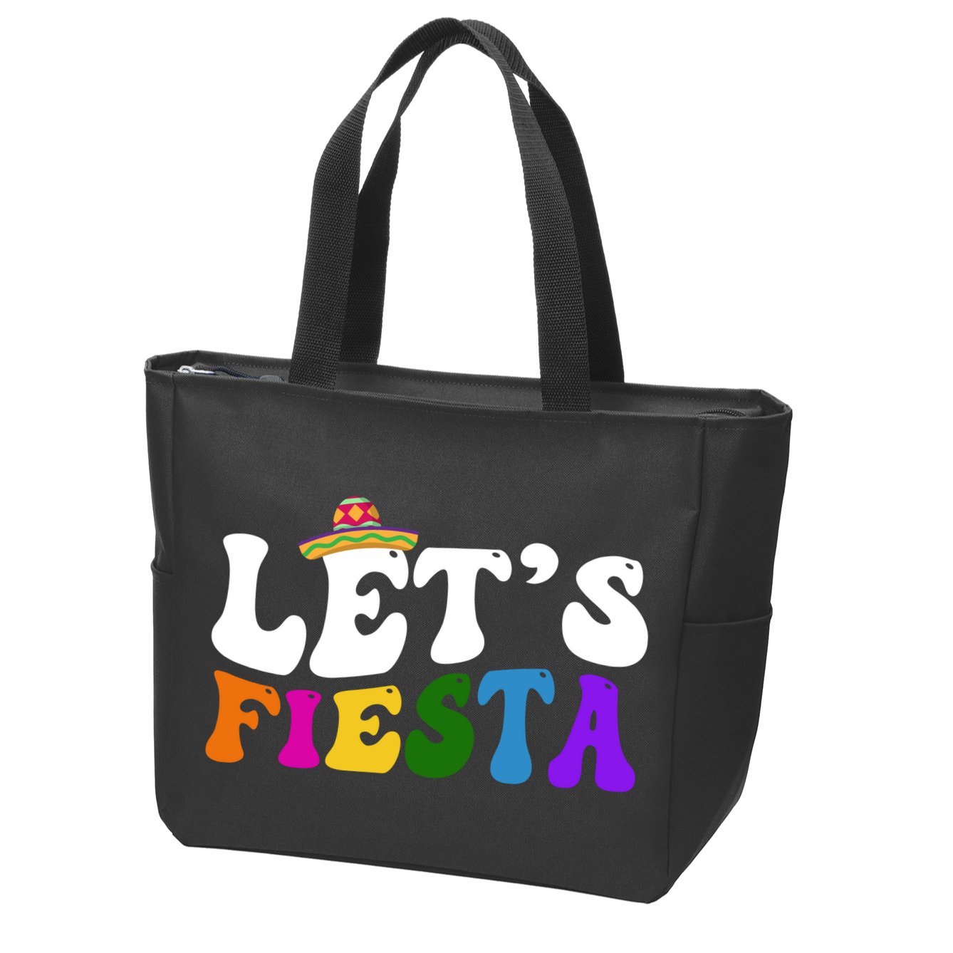 Lets Fiesta Cinco De Mayo Zip Tote Bag