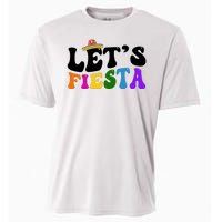 Lets Fiesta Cinco De Mayo Cooling Performance Crew T-Shirt