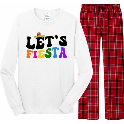 Lets Fiesta Cinco De Mayo Long Sleeve Pajama Set