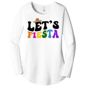 Lets Fiesta Cinco De Mayo Women's Perfect Tri Tunic Long Sleeve Shirt