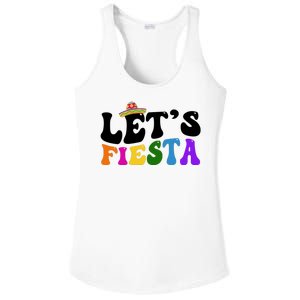 Lets Fiesta Cinco De Mayo Ladies PosiCharge Competitor Racerback Tank