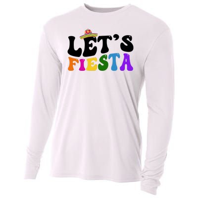 Lets Fiesta Cinco De Mayo Cooling Performance Long Sleeve Crew