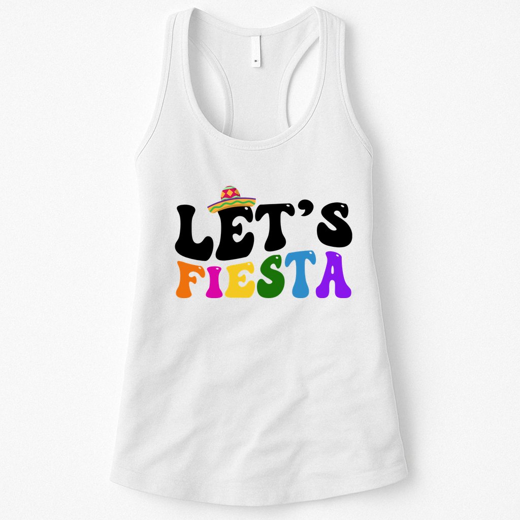 Lets Fiesta Cinco De Mayo Womens Tank Top