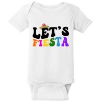 Lets Fiesta Cinco De Mayo Baby Bodysuit
