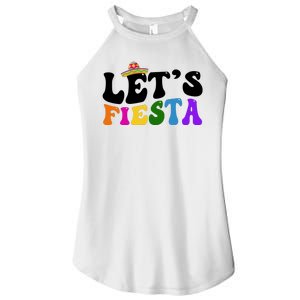 Lets Fiesta Cinco De Mayo Women's Perfect Tri Rocker Tank