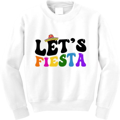 Lets Fiesta Cinco De Mayo Kids Sweatshirt