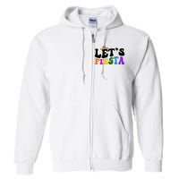 Lets Fiesta Cinco De Mayo Full Zip Hoodie