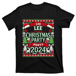 Lee Family Christmas Party 2024 Ugly Sweater T-Shirt