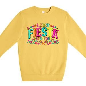 LetS Fiesta Cinco De Mayo Premium Crewneck Sweatshirt