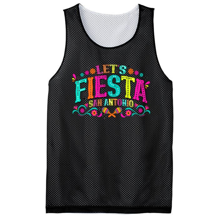 LetS Fiesta Cinco De Mayo Mesh Reversible Basketball Jersey Tank