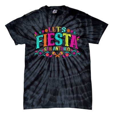 LetS Fiesta Cinco De Mayo Tie-Dye T-Shirt