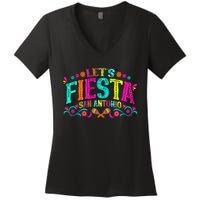 LetS Fiesta Cinco De Mayo Women's V-Neck T-Shirt