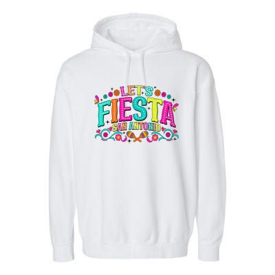 LetS Fiesta Cinco De Mayo Garment-Dyed Fleece Hoodie