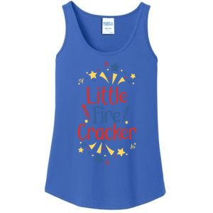 Little Fire Cracker Firecracker Patriotic 4th Of July Funny Gift Ladies Essential Tank