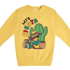 Let's Fiesta Cinco De Mayo Premium Crewneck Sweatshirt