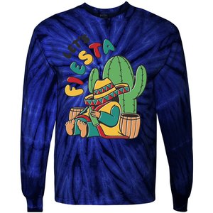 Let's Fiesta Cinco De Mayo Tie-Dye Long Sleeve Shirt