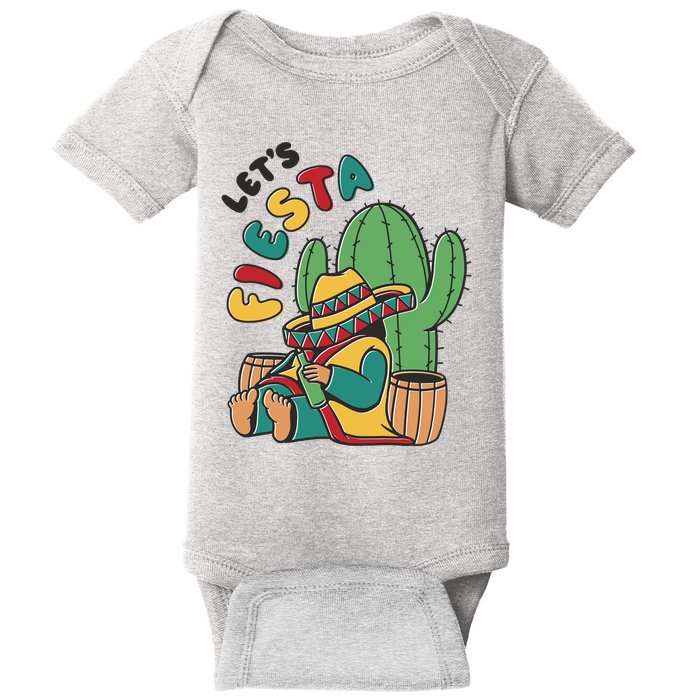 Let's Fiesta Cinco De Mayo Baby Bodysuit