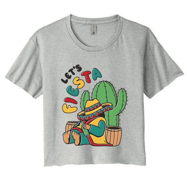 Let's Fiesta Cinco De Mayo Crop Top