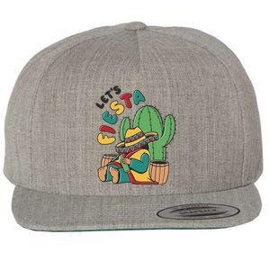 Let's Fiesta Cinco De Mayo Wool Snapback Cap