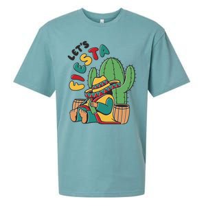 Let's Fiesta Cinco De Mayo Sueded Cloud Jersey T-Shirt