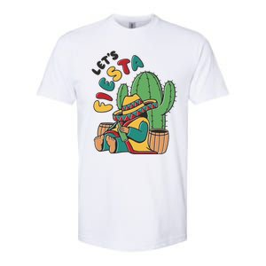 Let's Fiesta Cinco De Mayo Softstyle CVC T-Shirt