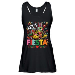 LetS Fiesta Cinco De Mayo Camisa Mexicana Hombre Ladies Essential Flowy Tank