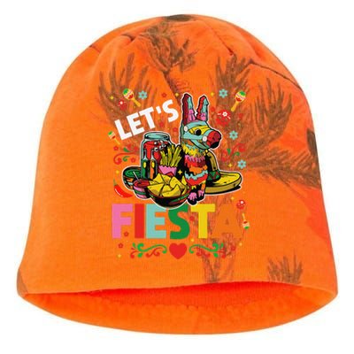 LetS Fiesta Cinco De Mayo Camisa Mexicana Hombre Kati - Camo Knit Beanie