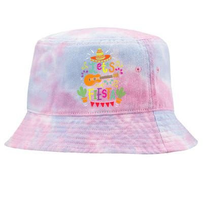 Lets Fiesta Cinco De Mayo Party Lets Fiesta Mexican Tie-Dyed Bucket Hat