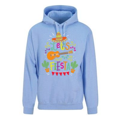 Lets Fiesta Cinco De Mayo Party Lets Fiesta Mexican Unisex Surf Hoodie