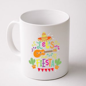 Lets Fiesta Cinco De Mayo Party Lets Fiesta Mexican Coffee Mug