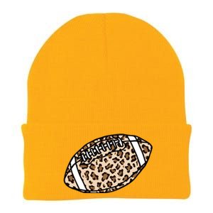 Leopard Football Cute Gift Knit Cap Winter Beanie