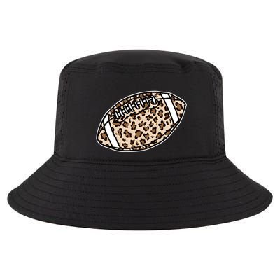 Leopard Football Cute Gift Cool Comfort Performance Bucket Hat