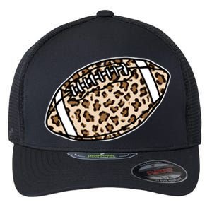 Leopard Football Cute Gift Flexfit Unipanel Trucker Cap