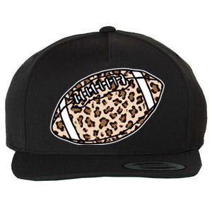 Leopard Football Cute Gift Wool Snapback Cap