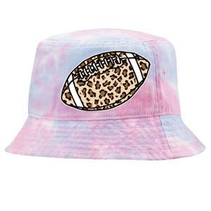 Leopard Football Cute Gift Tie-Dyed Bucket Hat